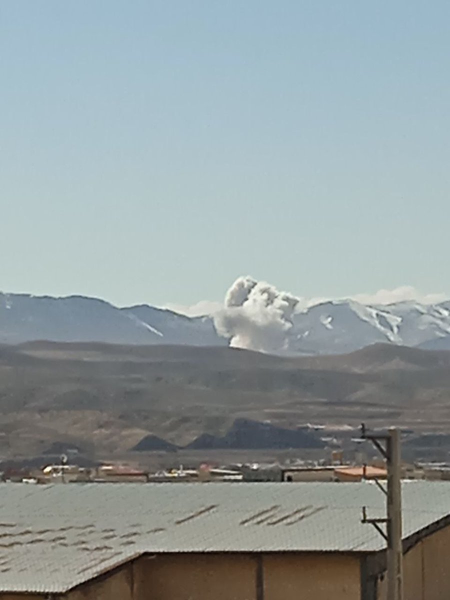 Retweeted by @GeoConfirmed from @GeoConfirmed: GeoConfirmed Iran. Israeli/US strike, reportedly on a ballistic launcher site south-west of Zanjan, Iran. 36.659, 48.5532 MH53+H7W…