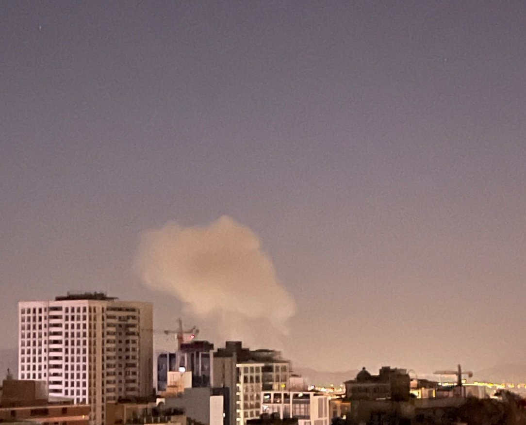 NOW - Northeastern Tehran, Above the Babaei Highway #Tehran Province, #Iran