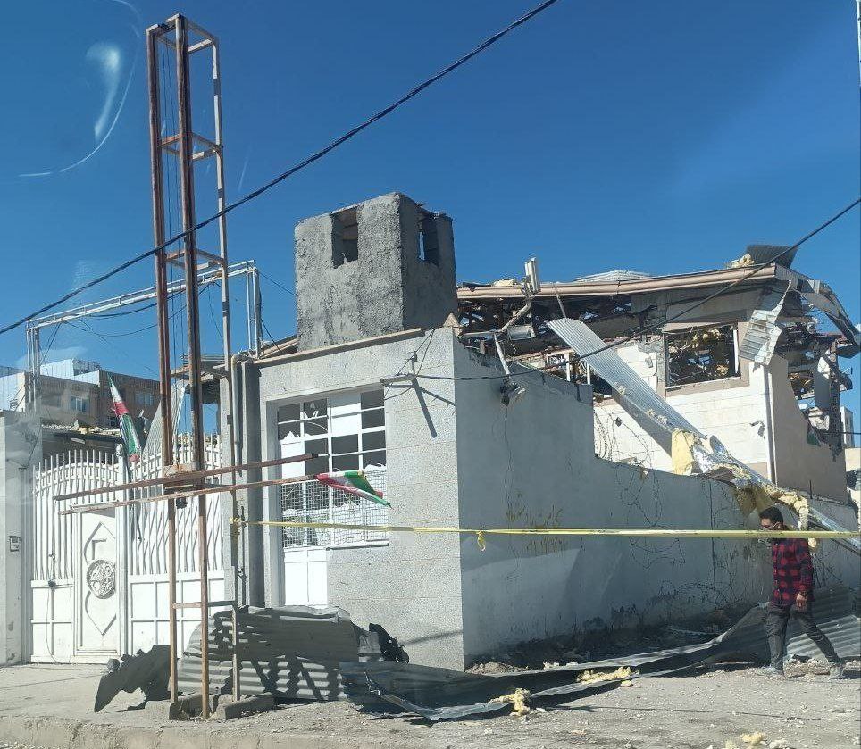 IRGC Basij base was targeted in Kermanshah, #Kermanshah Province, #Iran 34.3641590, 47.1577780