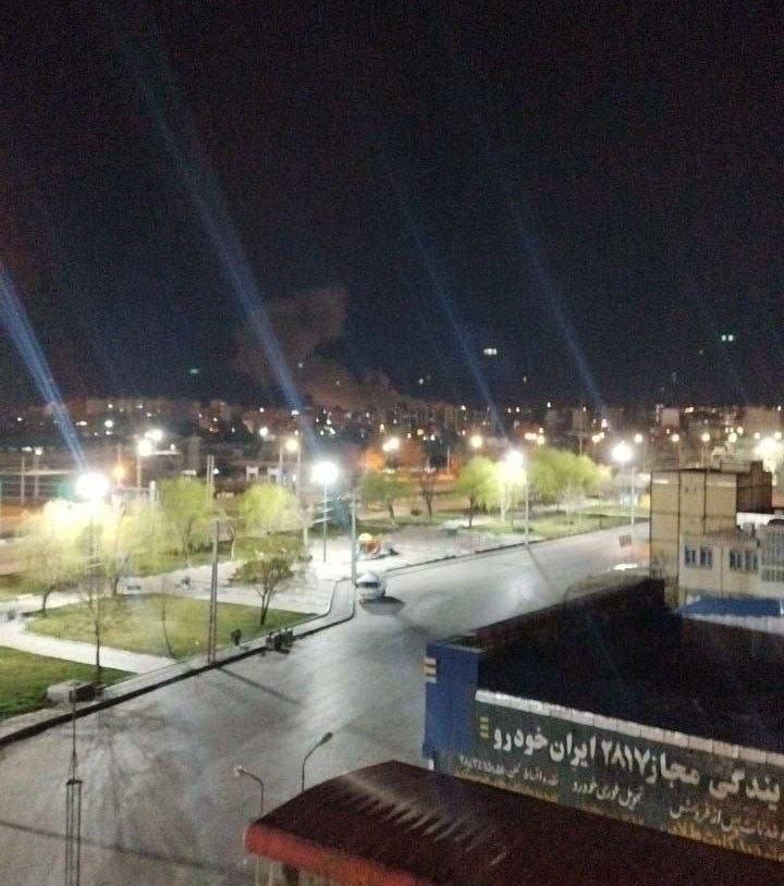 تم استهداف مقر قيادة الشرطة في شارع شهياد، كرمانشاه، #Kermanshah Province، #Iran
