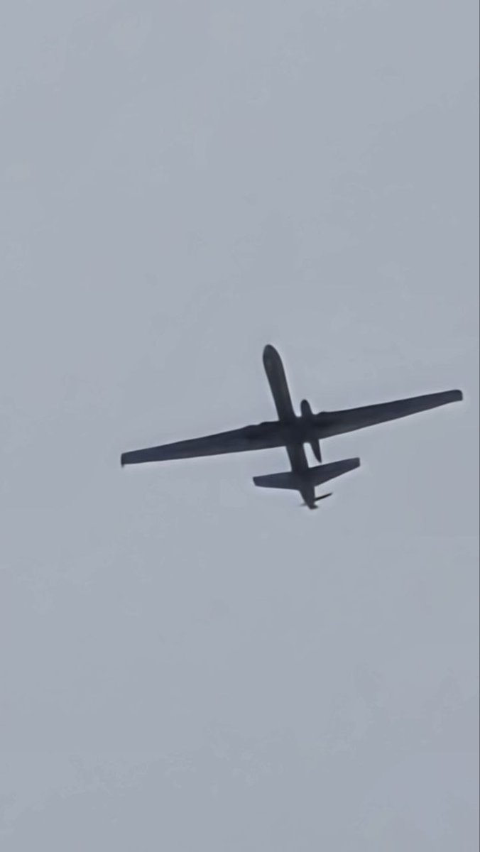 A U.S. Air Force MQ-9 Reaper drone targeted a position in Shiraz, Fars Province, Iran, with anti-aircraft activity audible in the city.