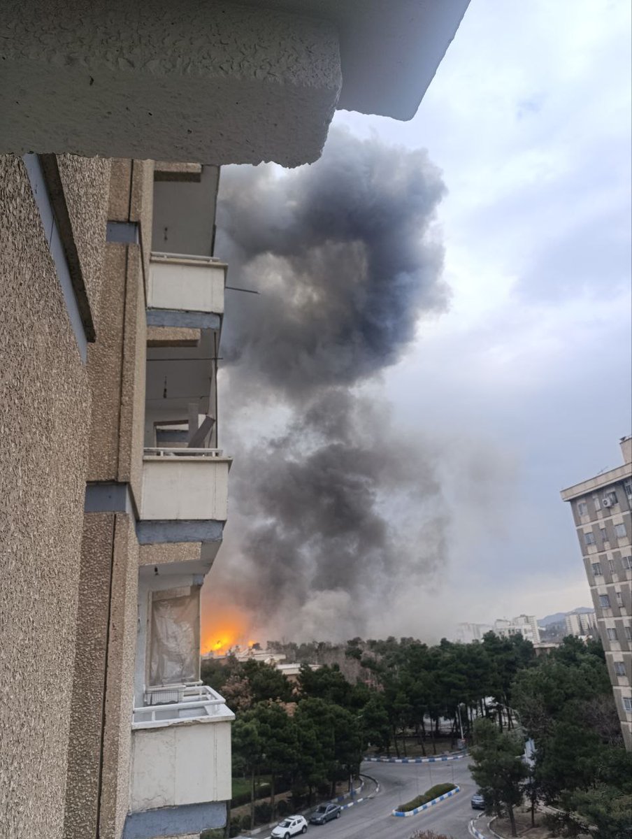 At approximately 11:05 Zulu, a report was noted from Lavizan in northeastern Tehran, Iran, via @Vahid.