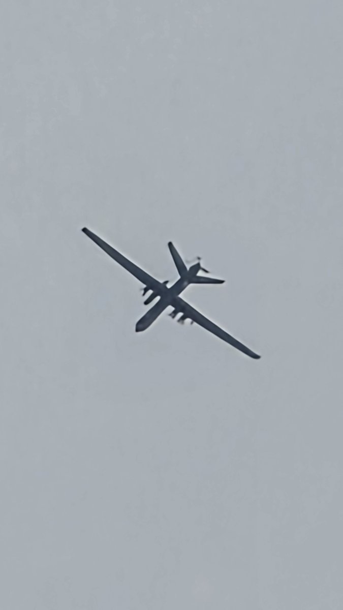 A U.S. Air Force MQ-9 Reaper drone was spotted over Shiraz Province, Iran.