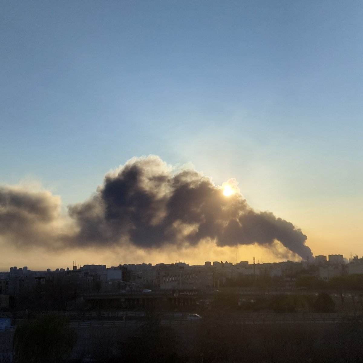 An alert has been issued for Western Tehran in Tehran Province, Iran.