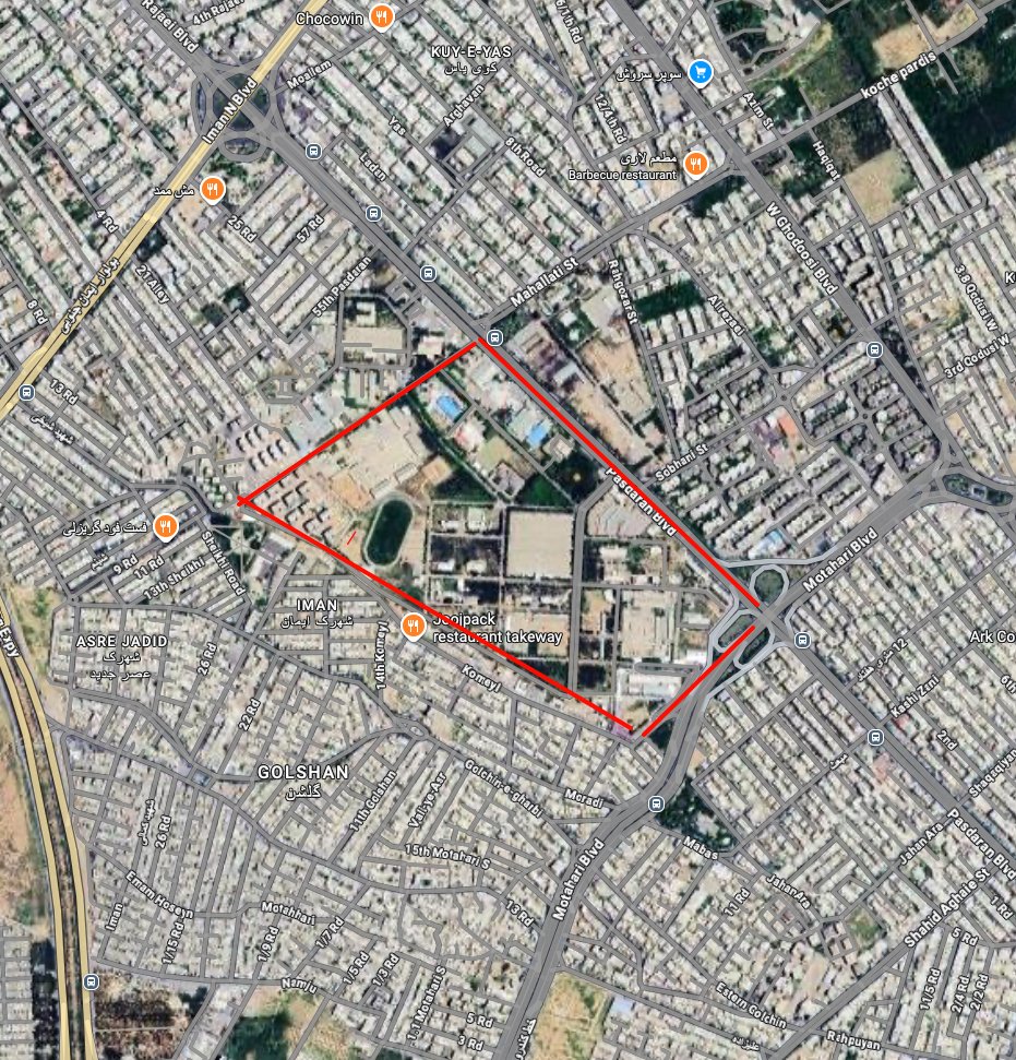 Confirmado por 2 fuentes / Este mismo complejo militar fue uno de los objetivos esta noche. Shiraz, #provincia de Fars, #Irán