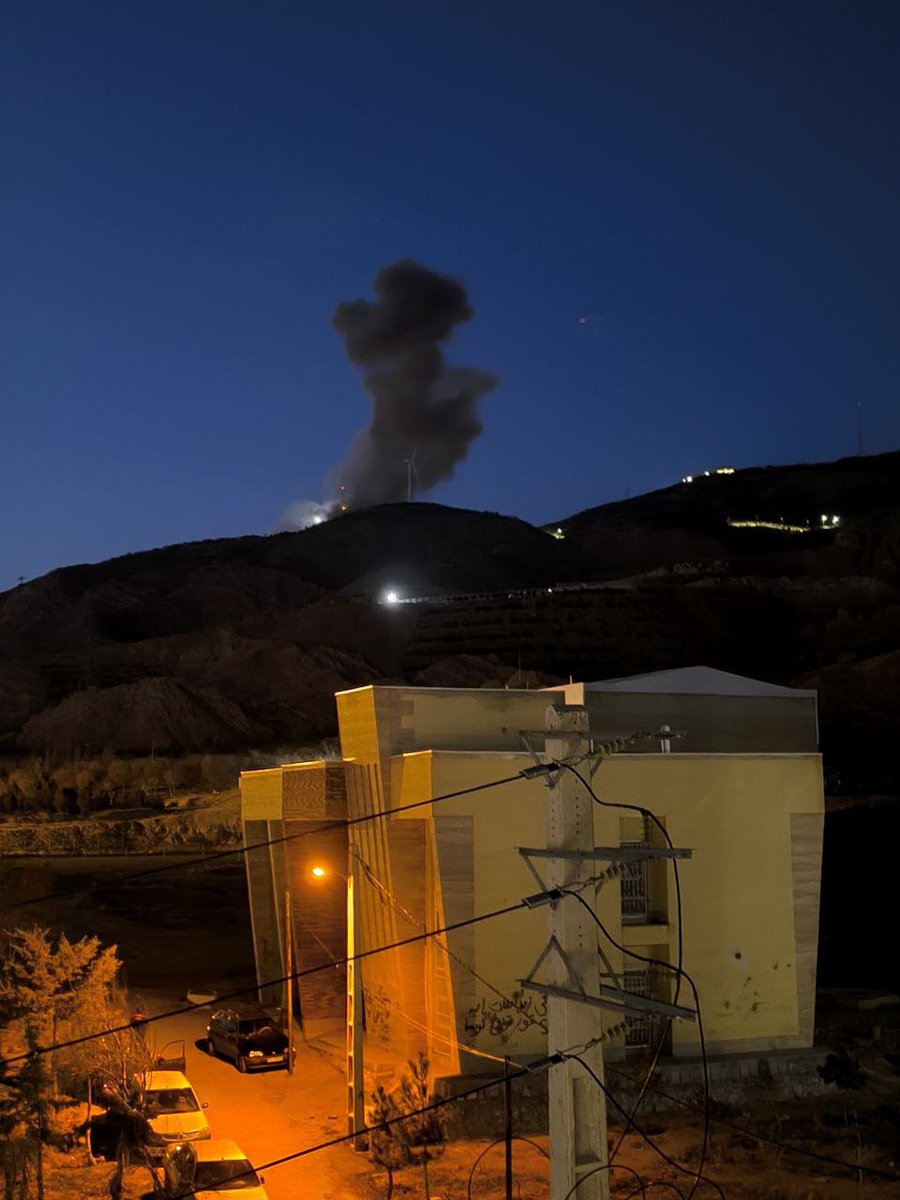 An image shared by @Vahid shows a potential target near the IRIB Broadcast Station or IRGC Radio Repeater in Tabriz, Iran.