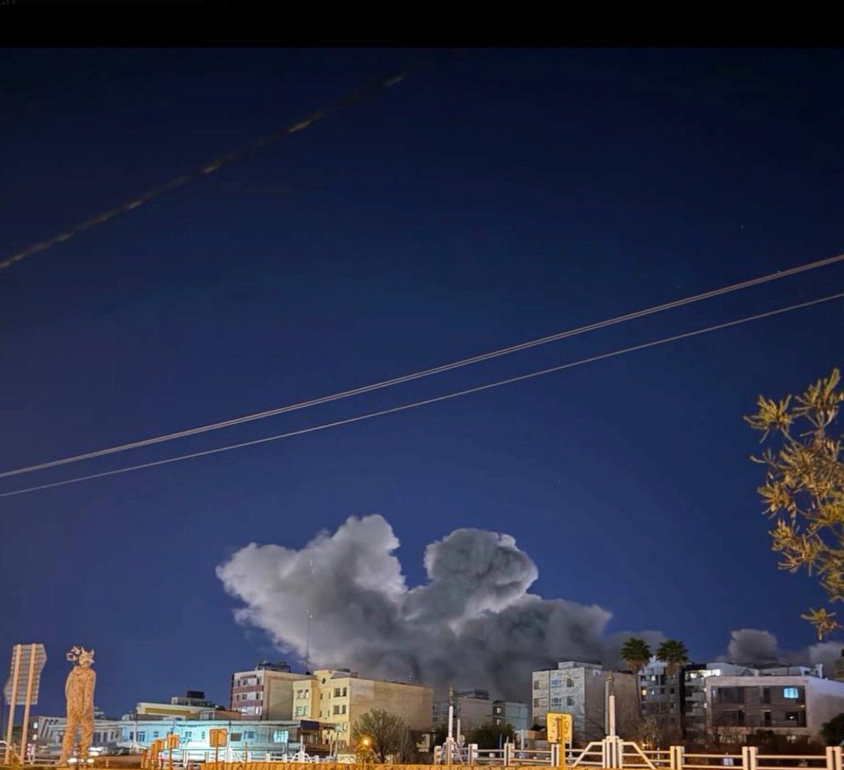 Airstrikes struck the Khayyam neighborhood in Shiraz, Iran, where IRGC, Basij, and IRGC Intelligence bases are located.
