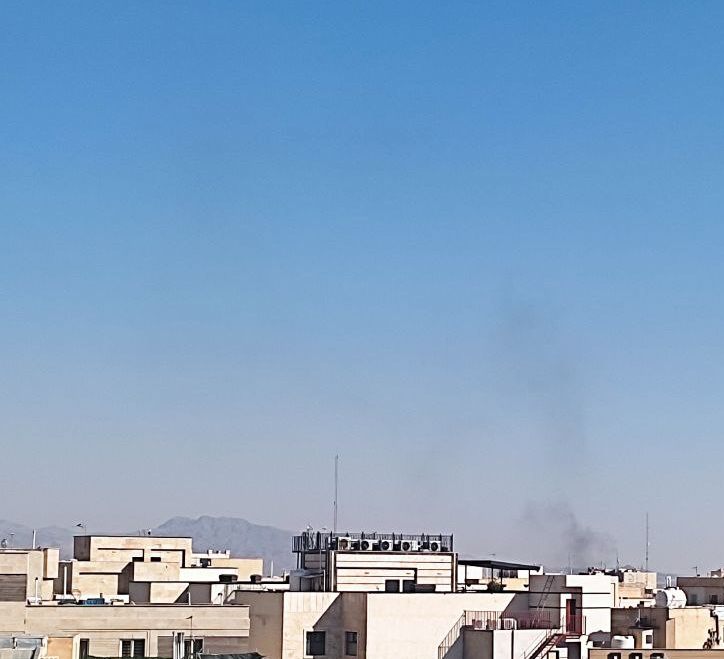 A report indicates an incident in eastern/northeastern Tehran at 11:49 Zulu time.