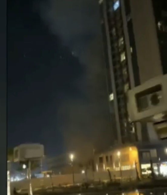 El hotel Erbil Arjaan By Rotana en Erbil fue alcanzado por el Régimen Islámico o sus proxies. #KRI, #Iraq 🇮🇶