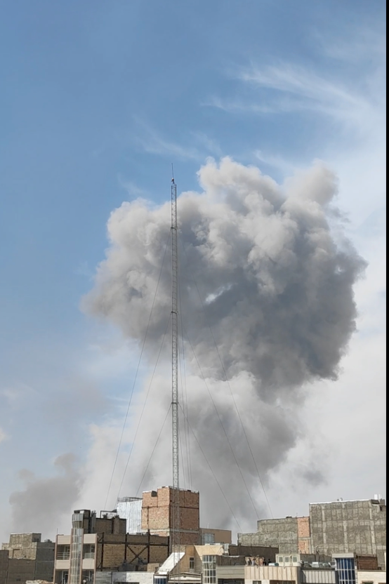 An OSINT observation at 0815Z reports activity at the IRGC base in Pakdasht, Tehran Province, Iran.