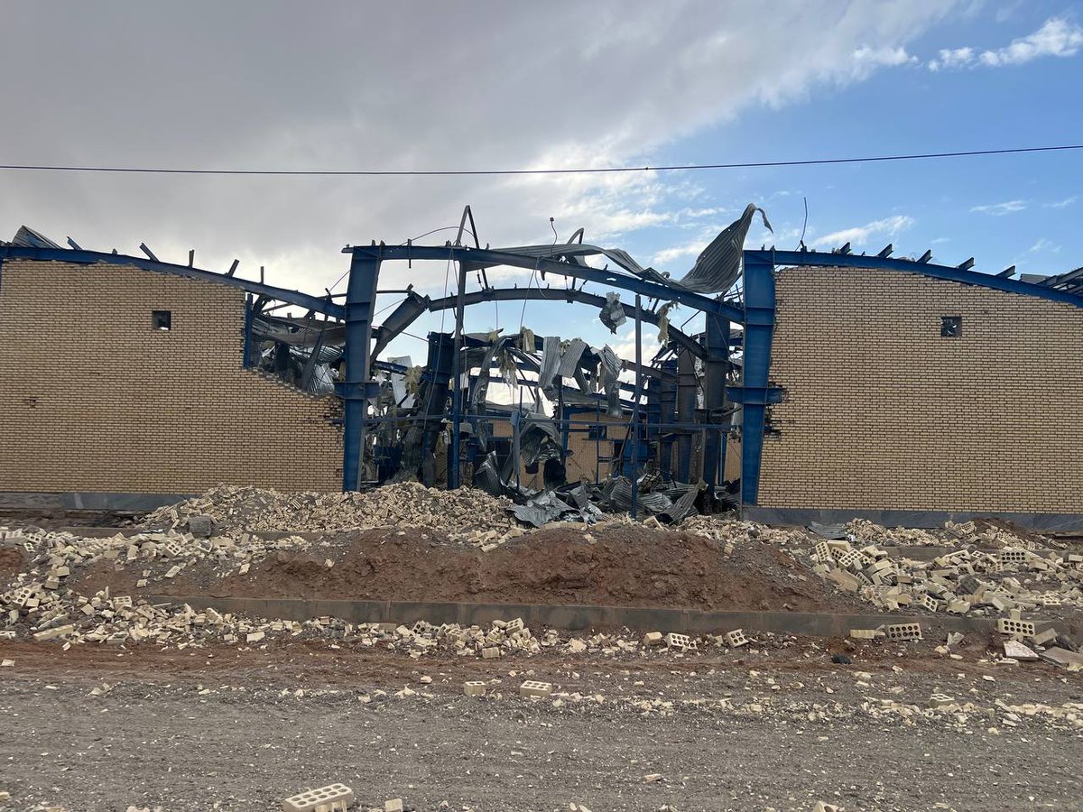 This WAS Shimi Azar Jam, a chemical industry complex in Shokuhiye industrial town in Qom province, it was targeted on Friday, March 6, 2026.
(coords 34.7988, 50.83223)
#Iran