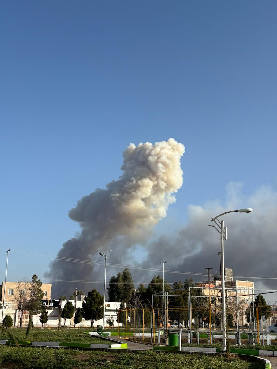 A source reports that the Naval Base of Sirjan in Kerman Province, Iran was targeted at approximately 0443Z, with no jets heard.