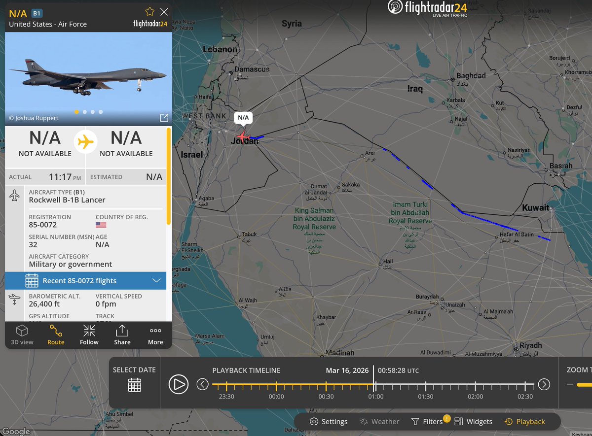 A USAF tanker formation left their transponders visible on flight trackers, leading to humorous commentary about military aircraft transparency.