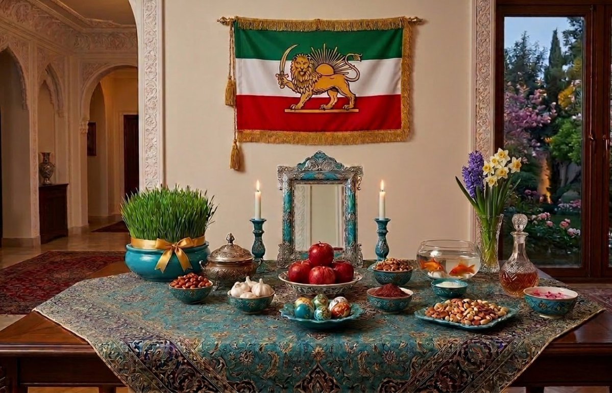 پیام تبریک نوروز از سوی یک منبع اپوزیسیون ایرانی که برای یک سال بدون رژیم جمهوری اسلامی آرزو می‌کند و توصیه به آمادگی می‌کند.