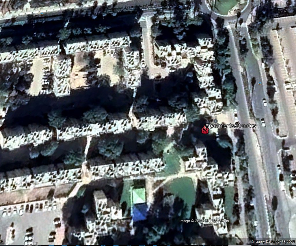 TBM impact, Arad, Israel
Crater: 31.258774, 35.207979
1 block from Arad Mall, 5 km from a military base