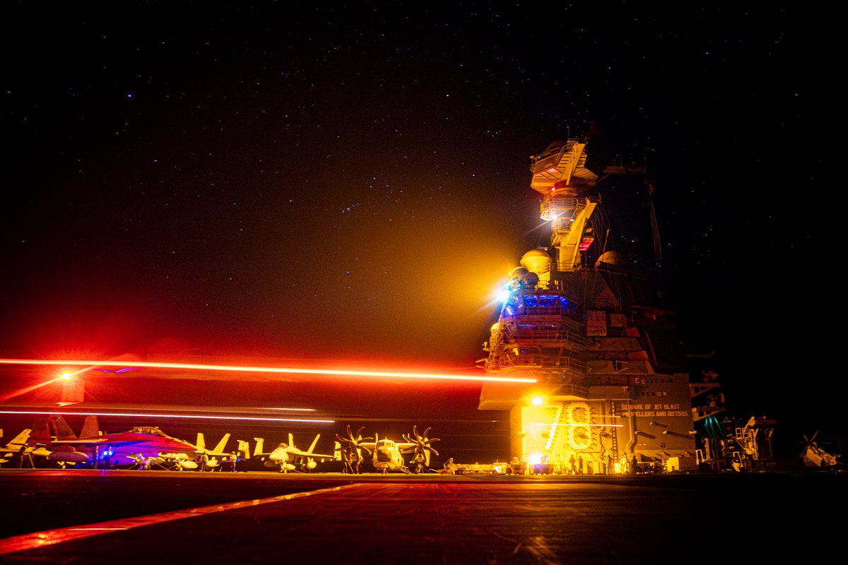 Thousands of sailors work tirelessly below deck to keep a U.S. aircraft carrier running 24/7.