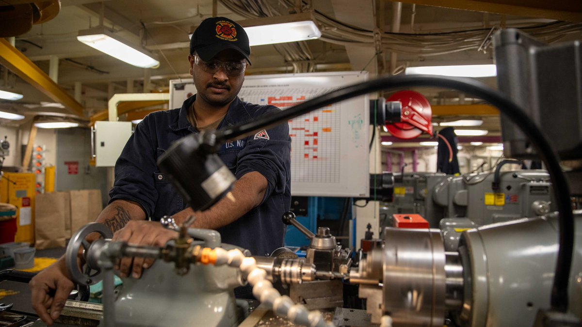 Below the hustle and bustle of a U.S. aircraft carrier flight deck, thousands of Sailors put in countless hours to keep the ship running 24/7.