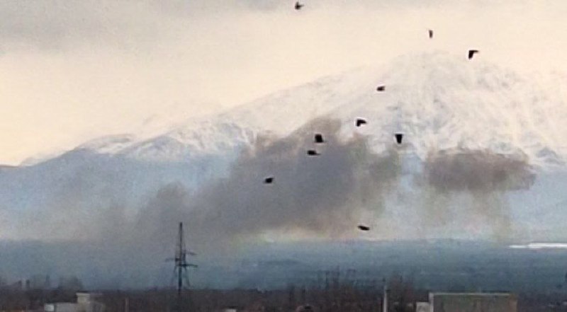 Multiple explosions occurred in the suburbs of Asadabad in Iran's Hamedan Province, with reports of a launcher being hit.