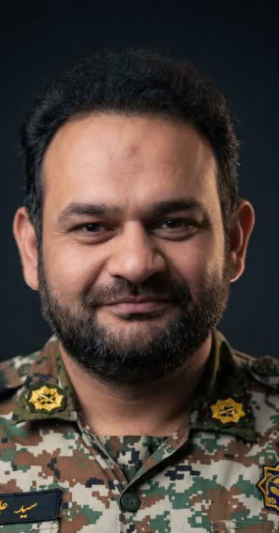 The death of IRGC Aerospace Force officer Seyyed Ali Tavasoli has been announced, with his funeral held in Qom, Iran.