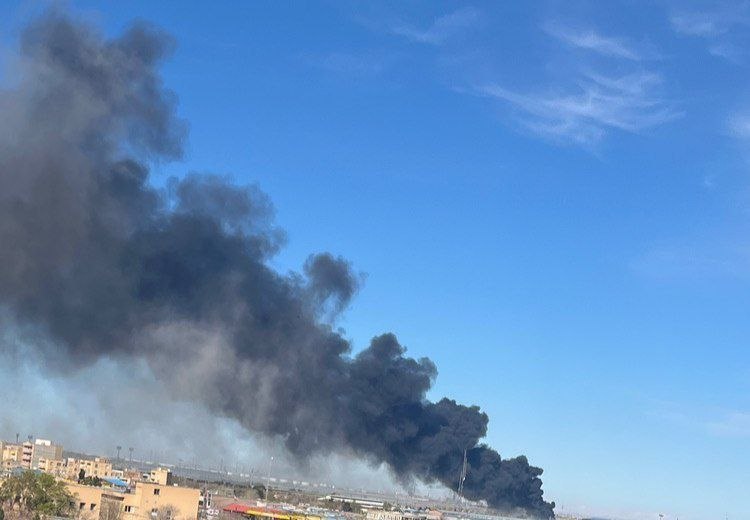 Earlier @ 0530Z -
Military site targeted in Qaramalak area west of Tabriz.
(Via @Vahid)
East Azerbaijan Province, #Iran