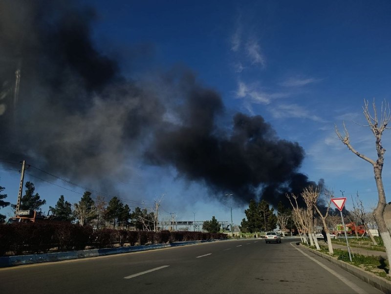Earlier @ 0530Z -
Military site targeted in Qaramalak area west of Tabriz.
(Via @Vahid)
East Azerbaijan Province, #Iran