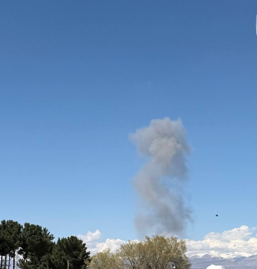 Siete explosiones ocurrieron en Karaj cerca de Behesht Sakineh en la provincia de Alborz, Irán.
