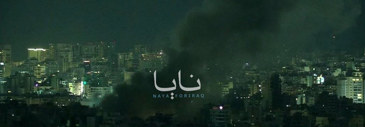 New Israeli airstrikes have been reported in the southern suburbs of Beirut.