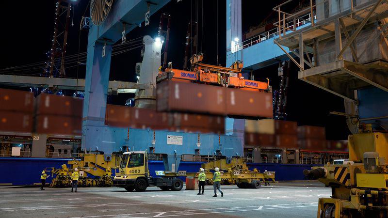 Two cargo ships carrying 6,500 tons of military equipment from the United States, including thousands of munitions and light armored utility vehicles, arrived in Israel in the past day, the Defense Ministry announces.
The ships, which docked at the Haifa and Ashdod ports, were carrying "thousands of air munitions, ground munitions, military trucks, JLTV combat mobility vehicles, and additional equipment," the ministry says.
The 6,500 tons of equipment were loaded onto trucks and taken to various military bases across the country.
Ministry director general Amir Baram says the procurement operation "will continue and intensify in the coming weeks."
The ministry says that since the start of the war with Iran on February 28, more than 115,600 tons of military equipment have arrived in Israel on 403 flights and 10 ships.
Defense Minister Israel Katz says the ministry's goal is "to ensure that the IDF receives all the necessary means so that it can return to operating at full strength against our enemies at any time and in any place required."