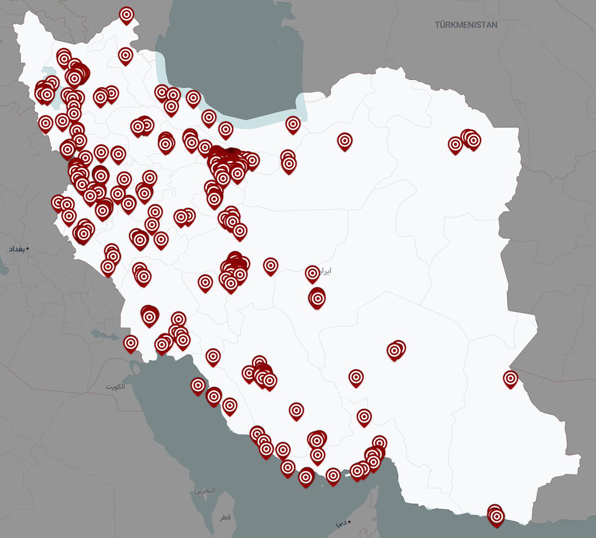 Sh1n.org calls for public assistance to complete the list of confirmed attacks, quoting @mahsaalert that 630 attacks have been registered in the MahsaAlert system.