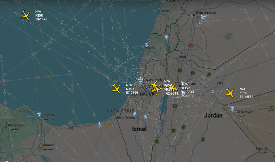 It's raining tankers in the Middle East.