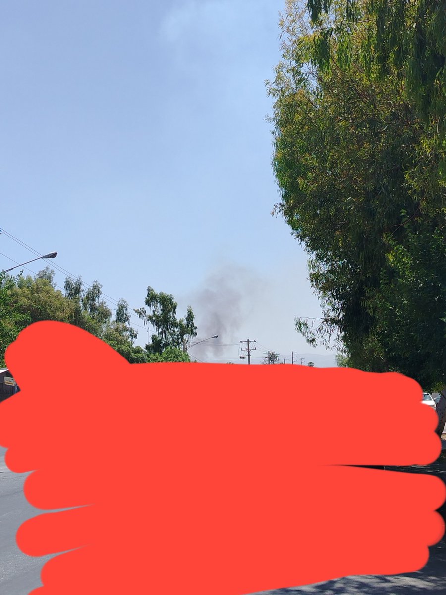 Fire near the Shiraz Airbase
Fars Province, #Iran