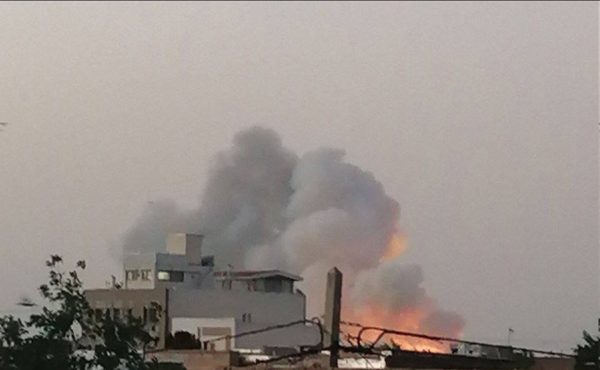 A social media user shared an unverified image reportedly taken in Isfahan, Iran.