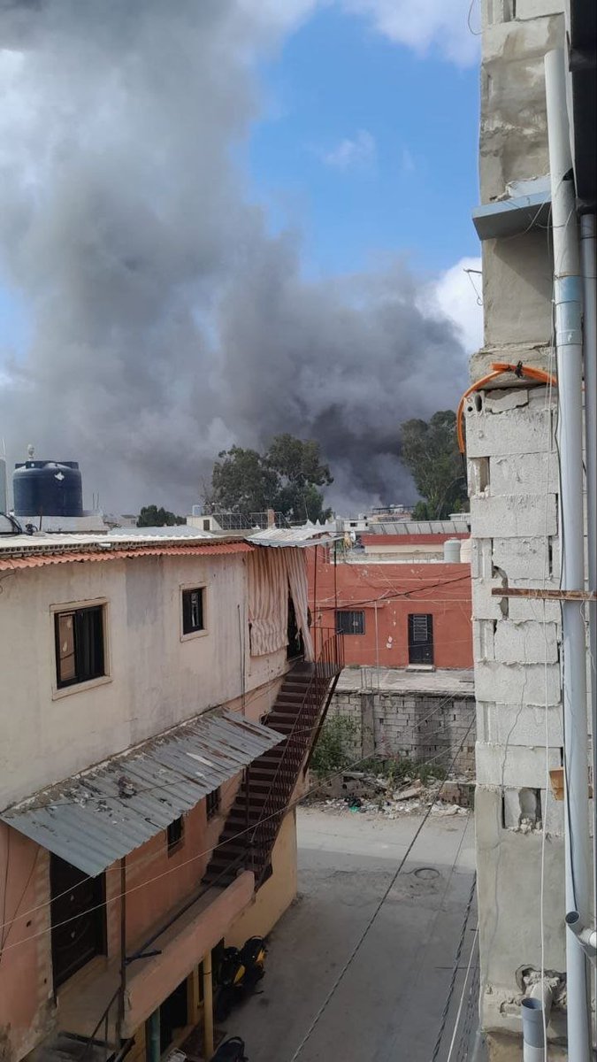 Israeli strikes were reported near the city of Tyre in southern Lebanon.