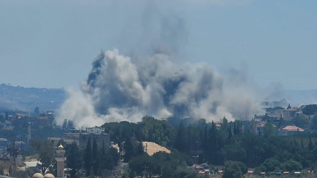 None Stop Airstrikes
This on Again on Nabatieh