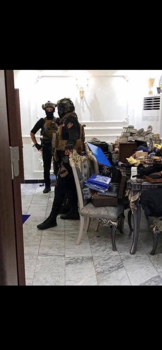 Iraqi security forces conducted coordinated raids across Baghdad, arresting 12 current MPs and former officials, and seizing over 98 billion IQD and $11 million in cash based on confessions from a detained former deputy oil minister.