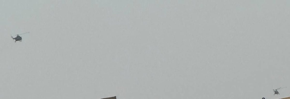 OSINT reports on July 3, 2026, indicate heightened helicopter activity over Tehran, reportedly connected to preparations for the burial of Supreme Leader Ayatollah Ali Khamenei.