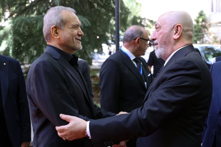 Iranian President Masoud Pezeshkian met with Iraqi President Nizar Amedi in Tehran.