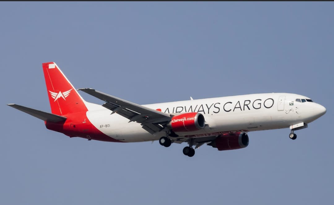 Developing story: Pakistani K2 Airways Boeing 737-400 freighter (AP-BOI) goes missing over sea near Ormara.

The aircraft was operating flight KTA-1732 from Sharjah to Karachi.

Pakistan's naval and air assets have initiated immediate maritime Search and Rescue operations.