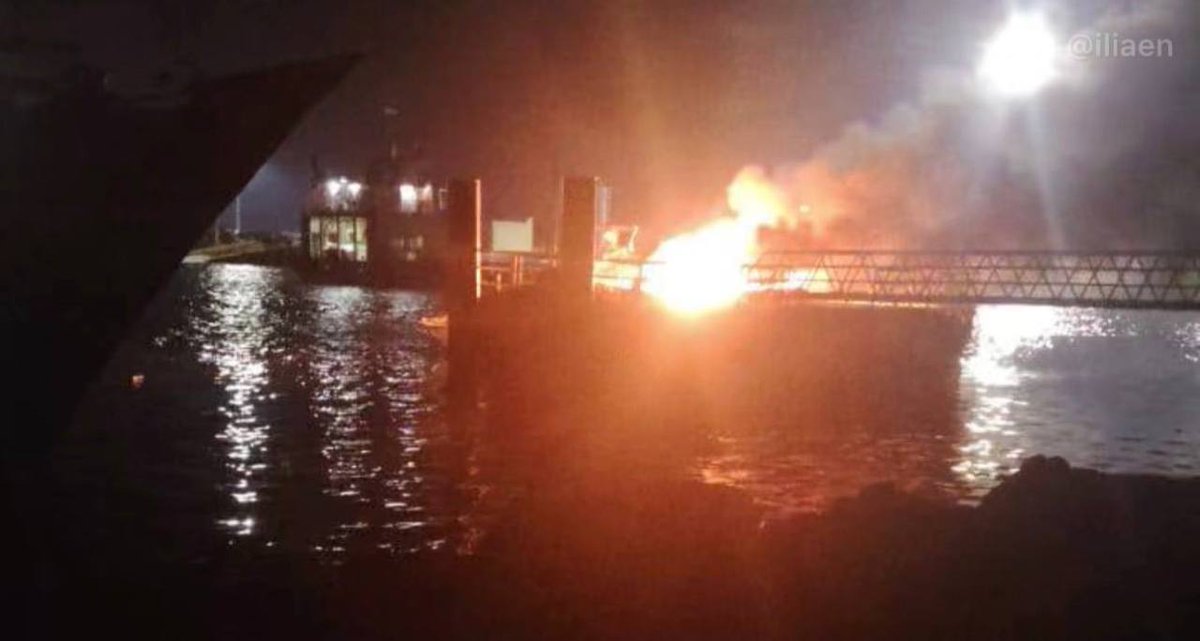 IRGC speedboats were targeted in Sirik, Hormozgan Province, Iran.