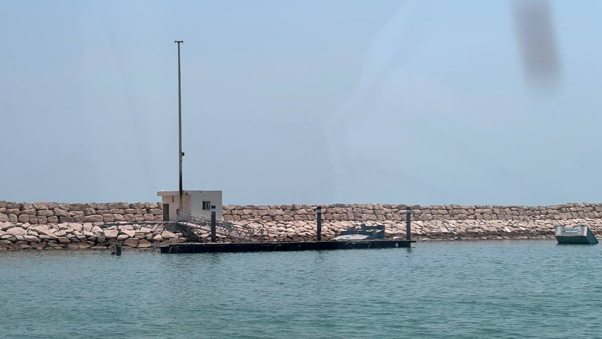 Imagery has emerged showing the aftermath of U.S. strikes on IRGC vessels in Kuhestak, Hormozgan Province, Iran.