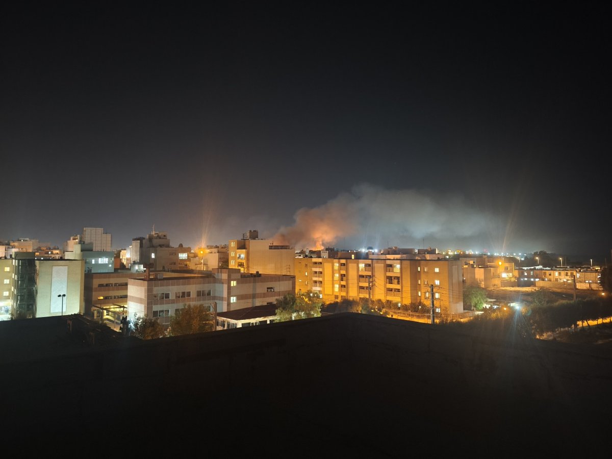 A post on X sharing an image of Bushehr, Bushehr Province, Iran, accompanied by a request not to watermark the photo.