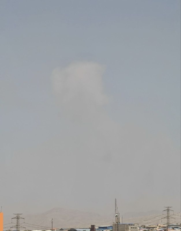 Earlier: Explosion was heard in southeastern Tehran (Pakdasht, Ghiyam Dasht and Parchin) (Via: @Vahid)

IRGC says it was UXO EOD.