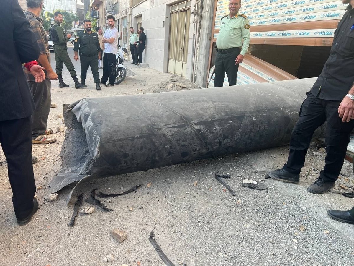 Last night, a BM launched by the IRGC has failed and landed short in Durud, Lorestan Province, Iran