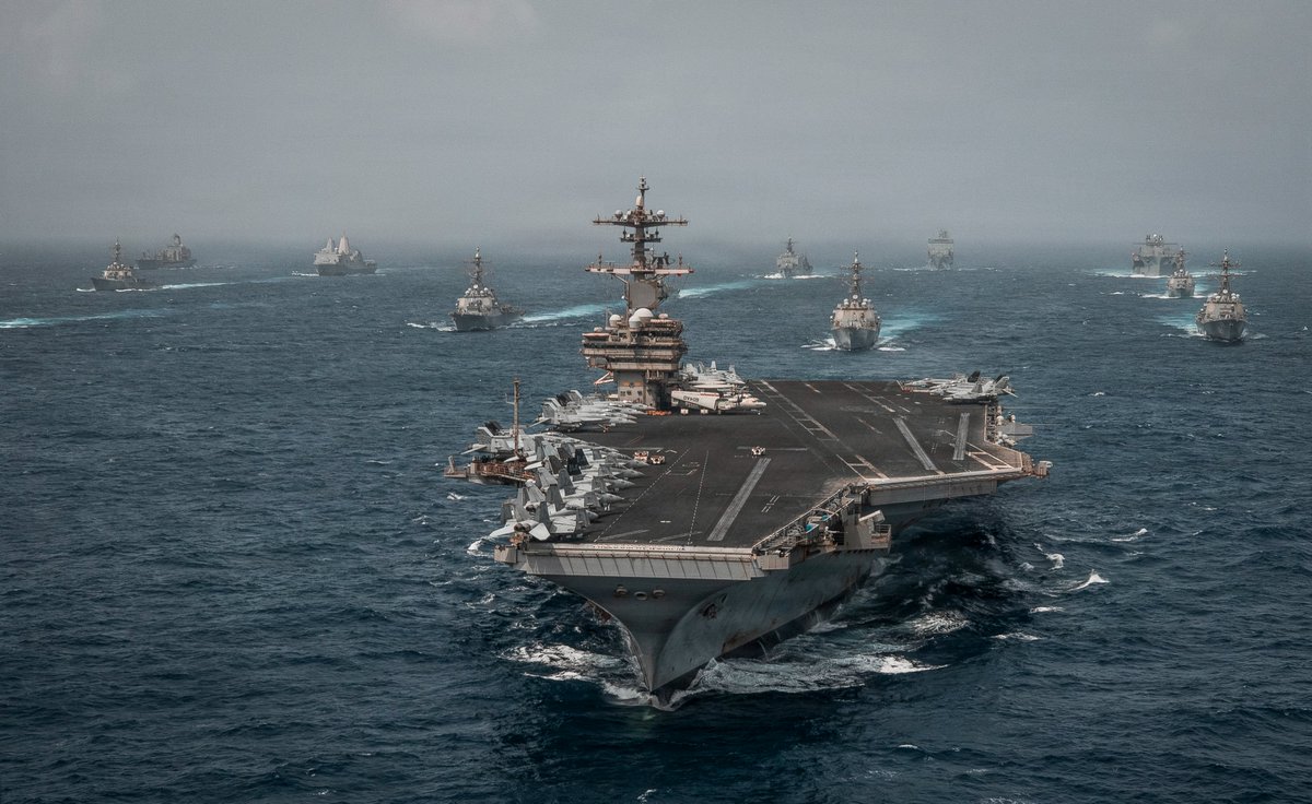 U.S. forces resumed the naval blockade against vessels transiting to and from Iranian ports and coastal areas today at 4 p.m. ET. 

There are currently more than 20 U.S. Navy warships and hundreds of military aircraft operating across the Middle East. American forces remain