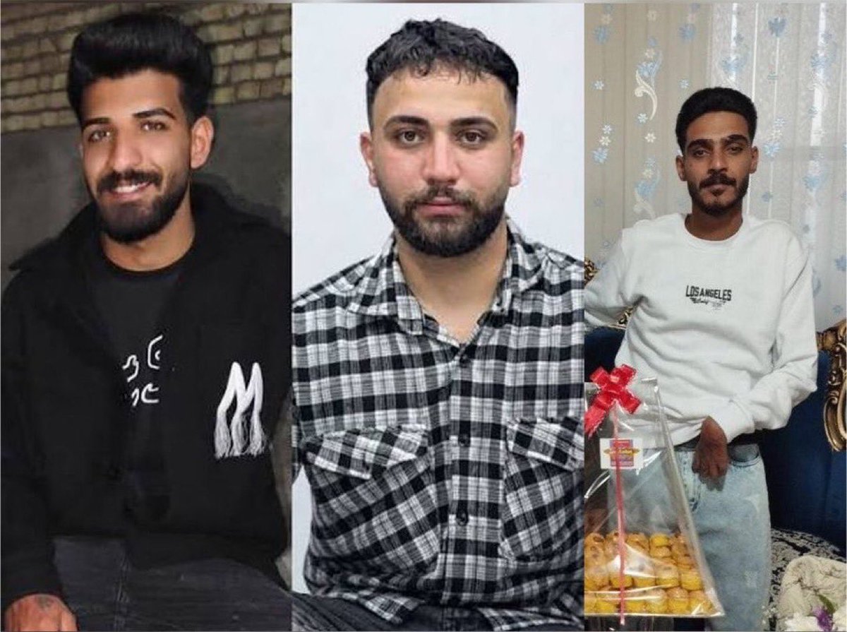 Three Iranian protesters face imminent execution as cranes readied for public hanging