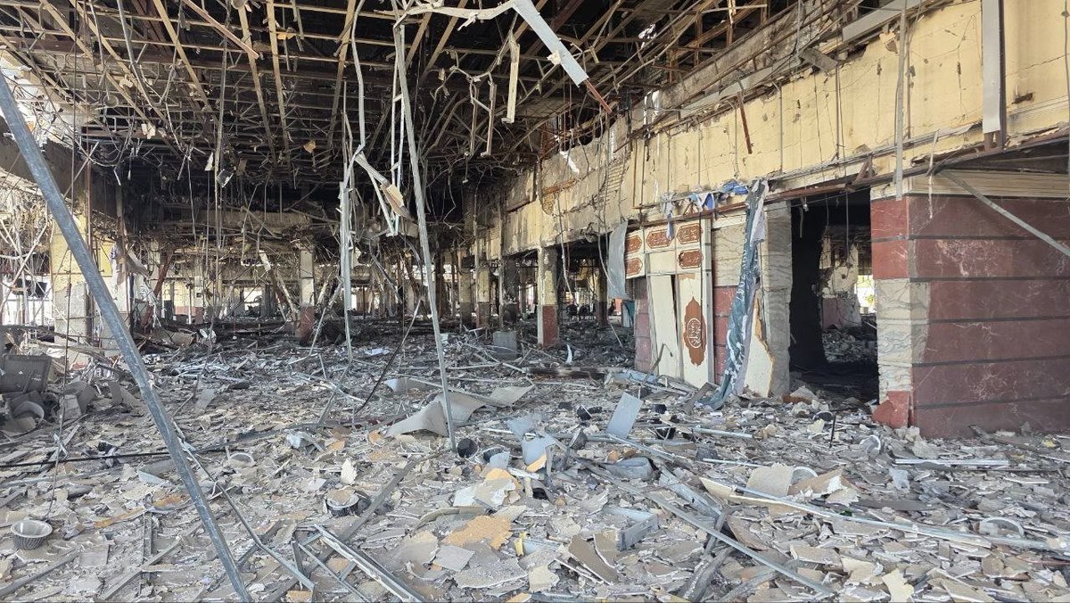 Iran's Bushehr International Airport destroyed and out of service.