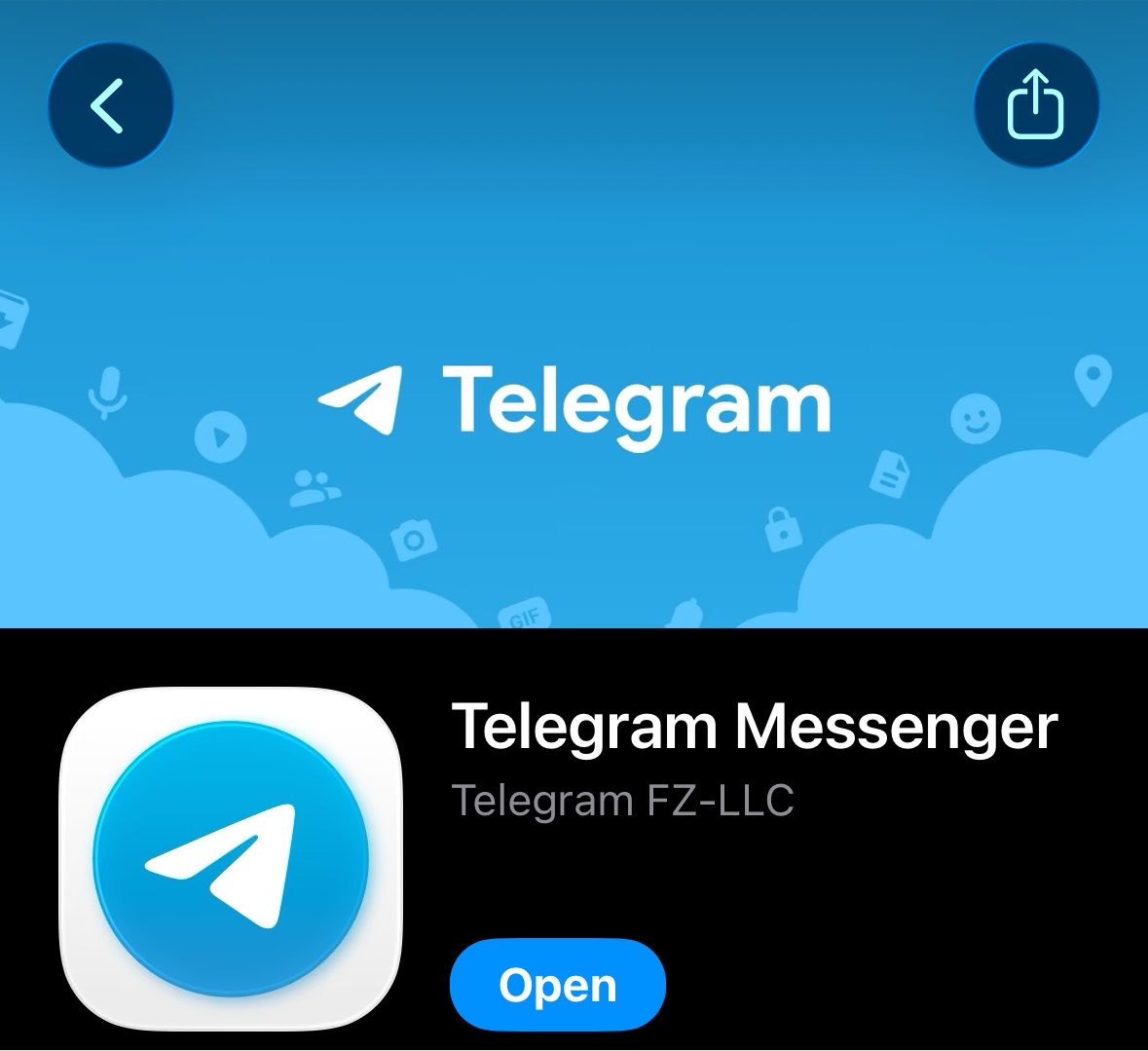 טלגרם חזרה ל-App Store