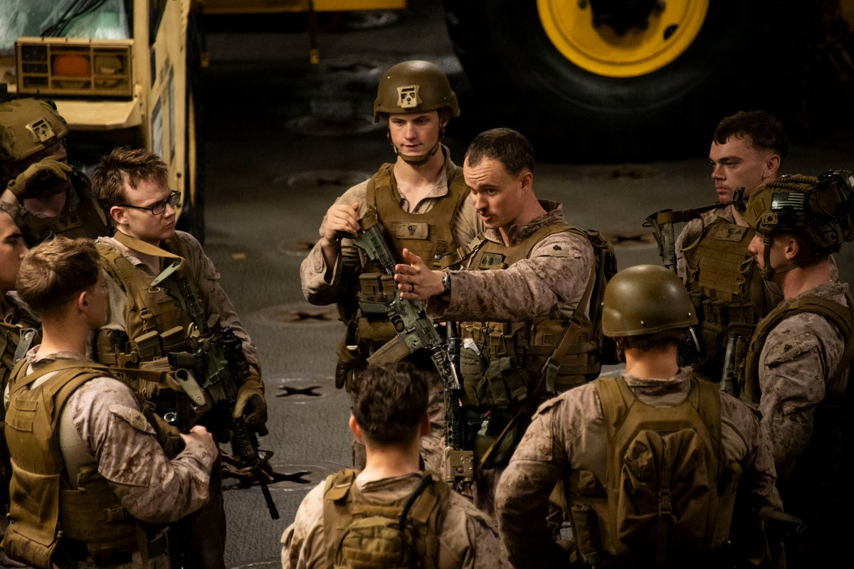U.S. Marine Corps Aviation Aboard USS Boxer Enforces Iran Blockade