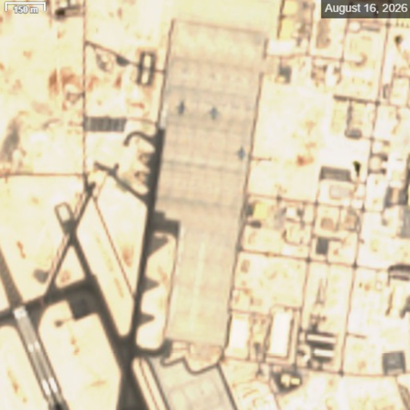 🛰🇶🇦🇺🇸 Sentinel-2 imagery captured today shows just three U.S. Air Force aerial refueling aircraft deployed at Al Udeid Air Base in Qatar, dispersed across the tarmac rather than parked together.
The U.S. taking precautions against a potential Iranian attack?