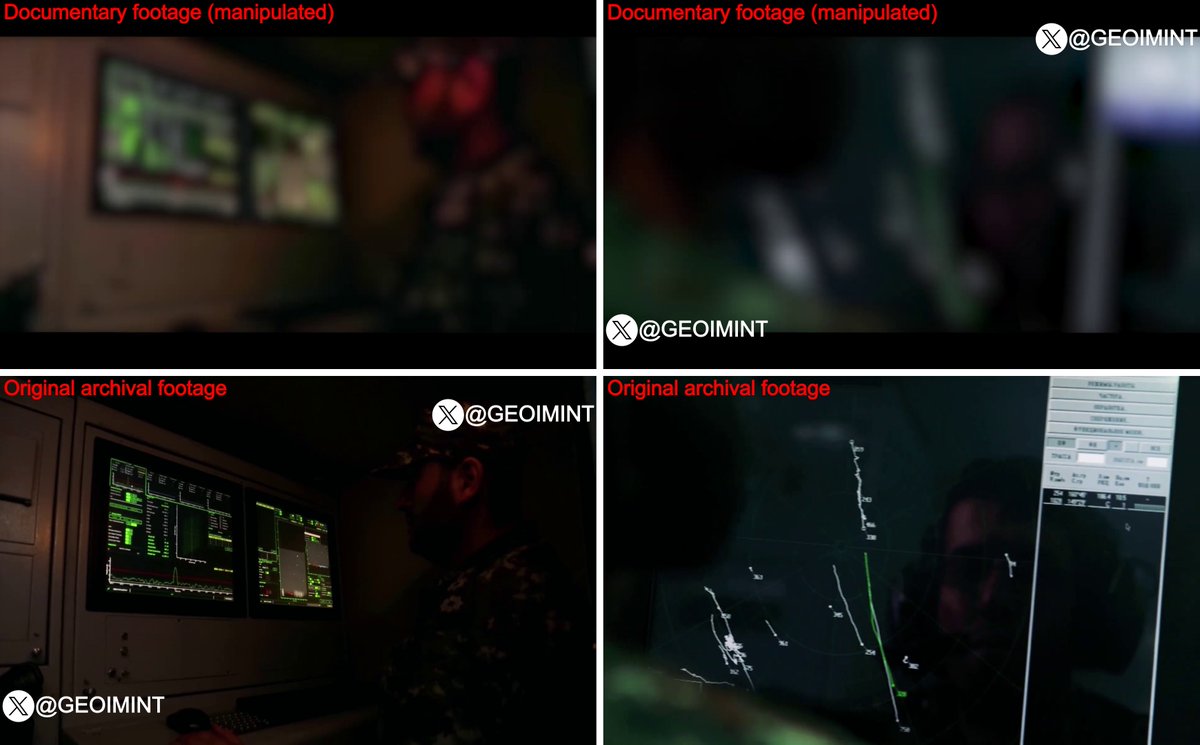It seems that the latest documentary released by IRGC-affiliated media (https://t.me/noghtezan_info/653) is for the most part just a dump of archival footage that has been censored or manipulated in some way to make it appear new. View images and replies for clarification: